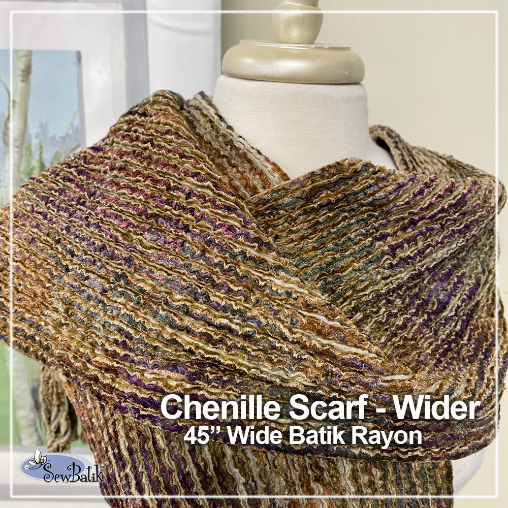 chenille scarf pattern