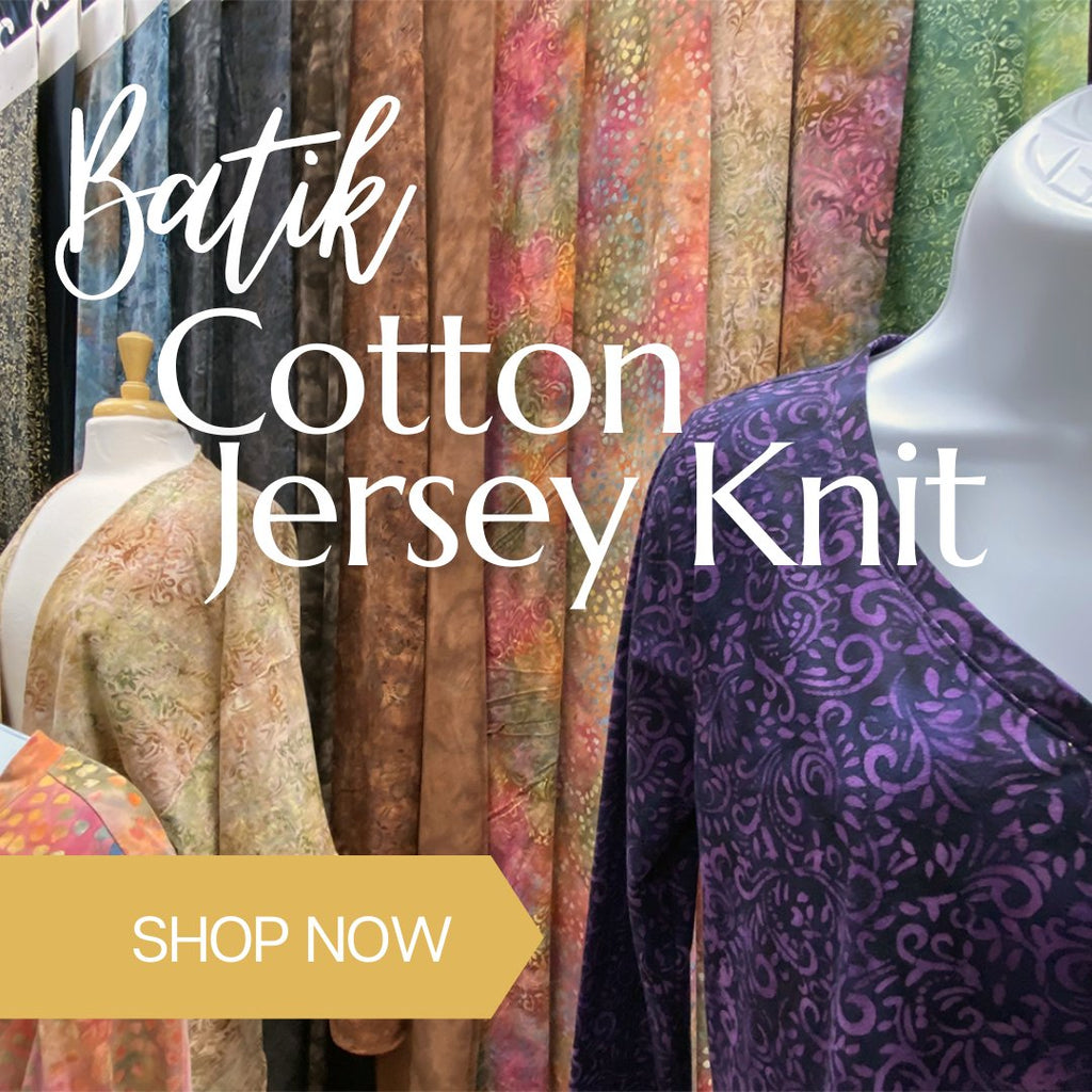 72" Batik Cotton Jersey Knit