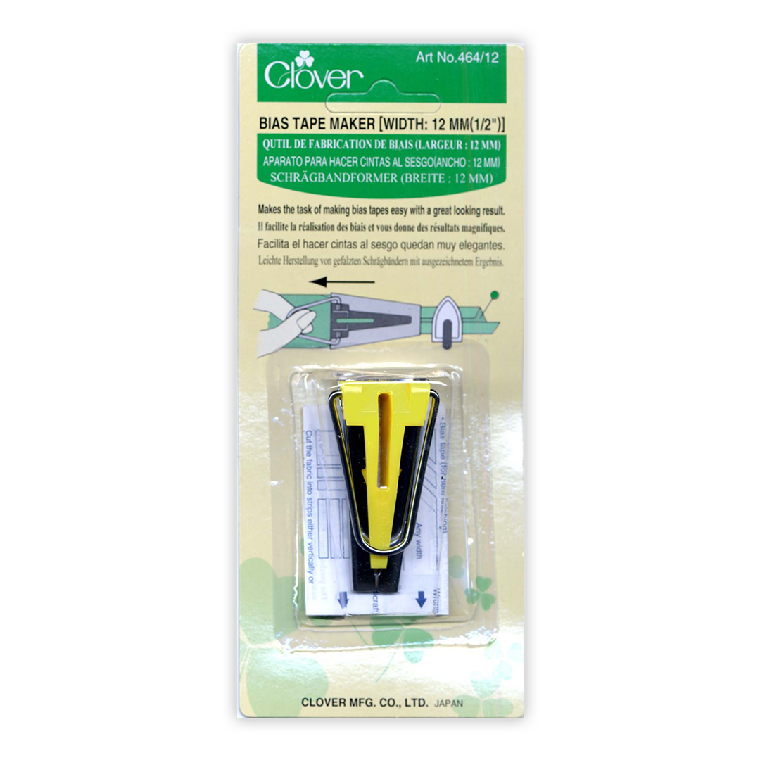 Clover Bias Tape Maker 1/2" Tape (12mm) SewBatik