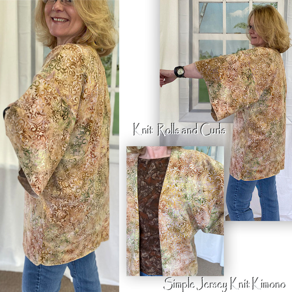 Let's Make a Simple Kimono - Using your Serger