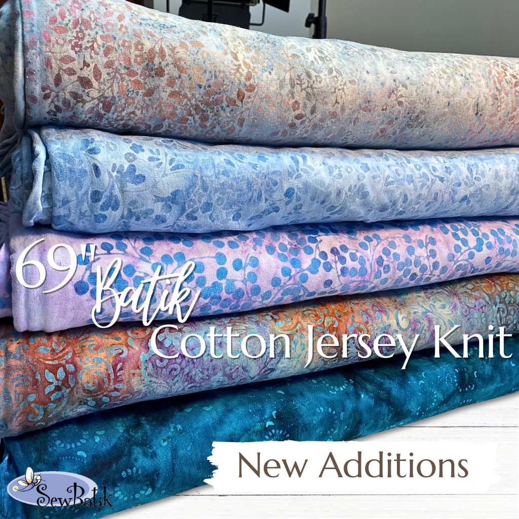 Batik Cotton Jersey Knit - New Additions + Restock