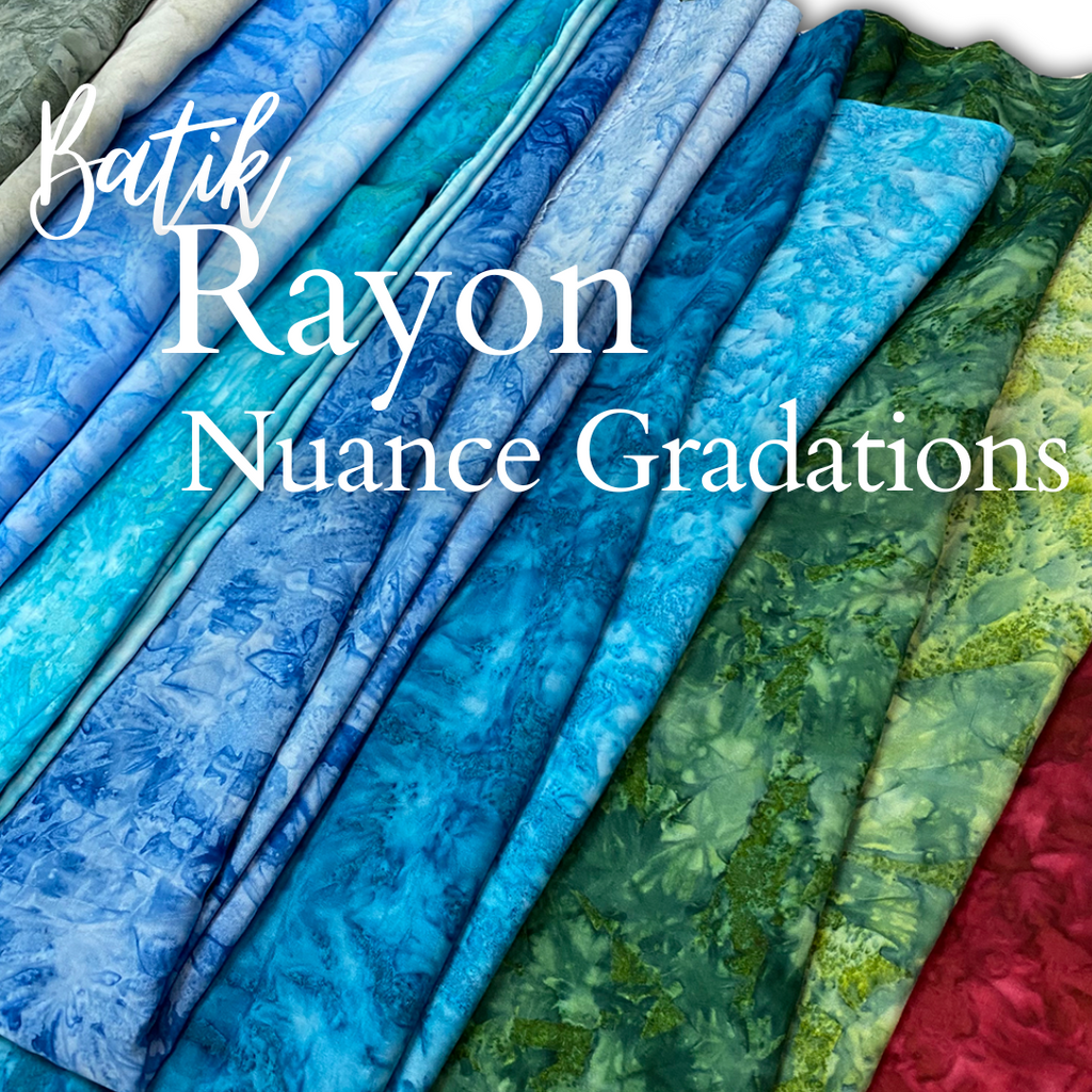 Batik Rayon - Nuance Gradations