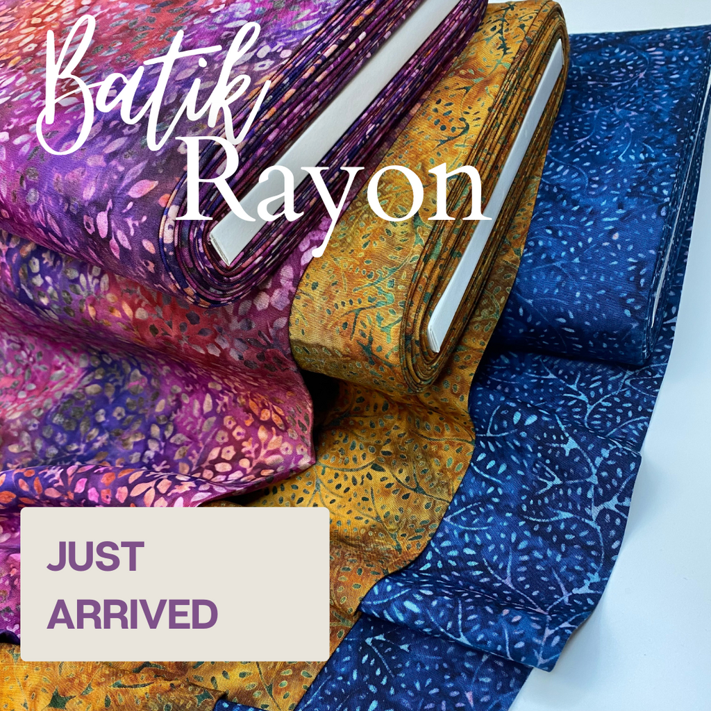 Announcing - NEW - Batik Rayon