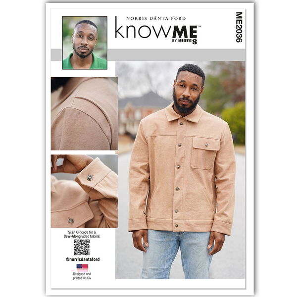 Pattern: Know Me Men's Utility Jacket – SewBatik