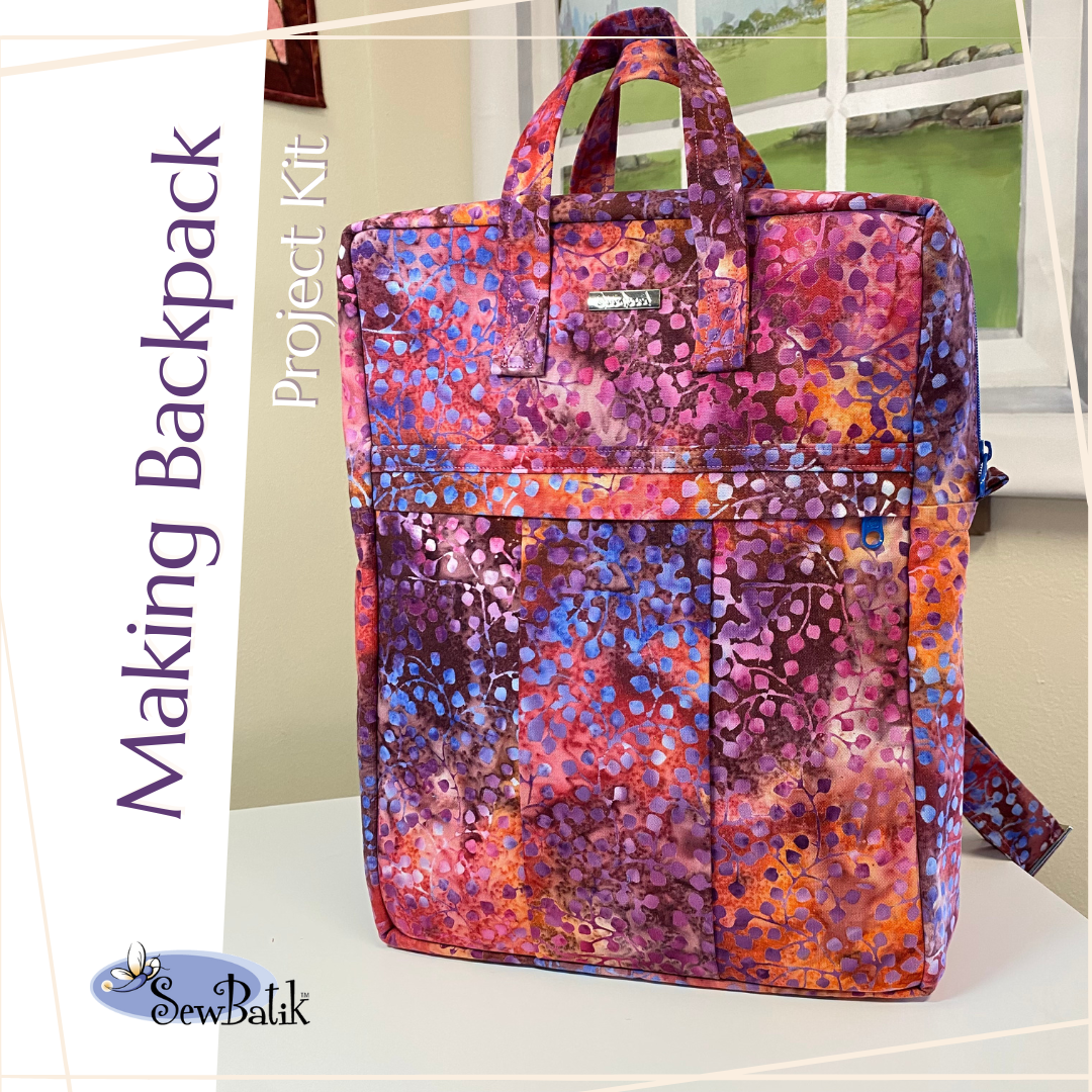 Making Backpack Project Kit - CANVAS (8.6 oz) – SewBatik