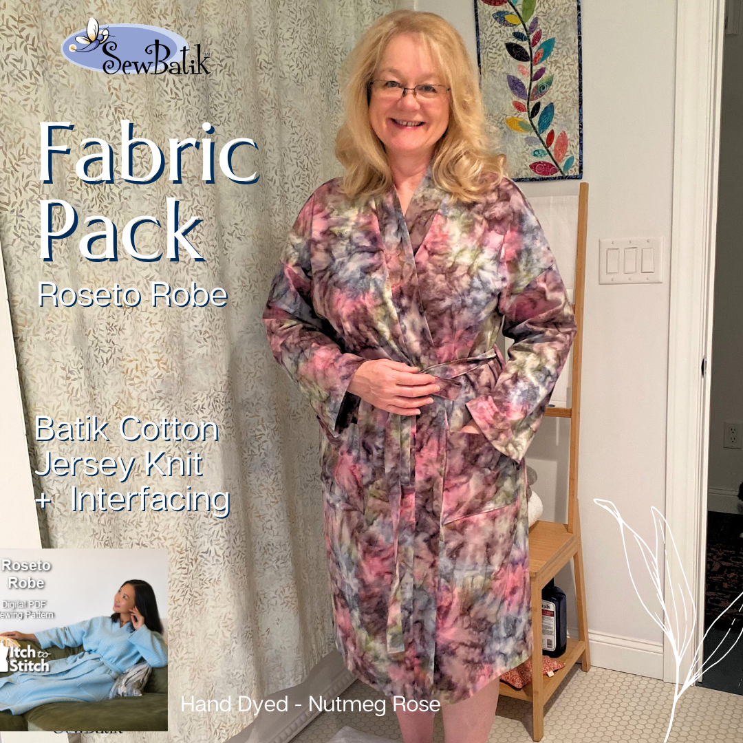 Fabric Pack: Roseto Robe – SewBatik
