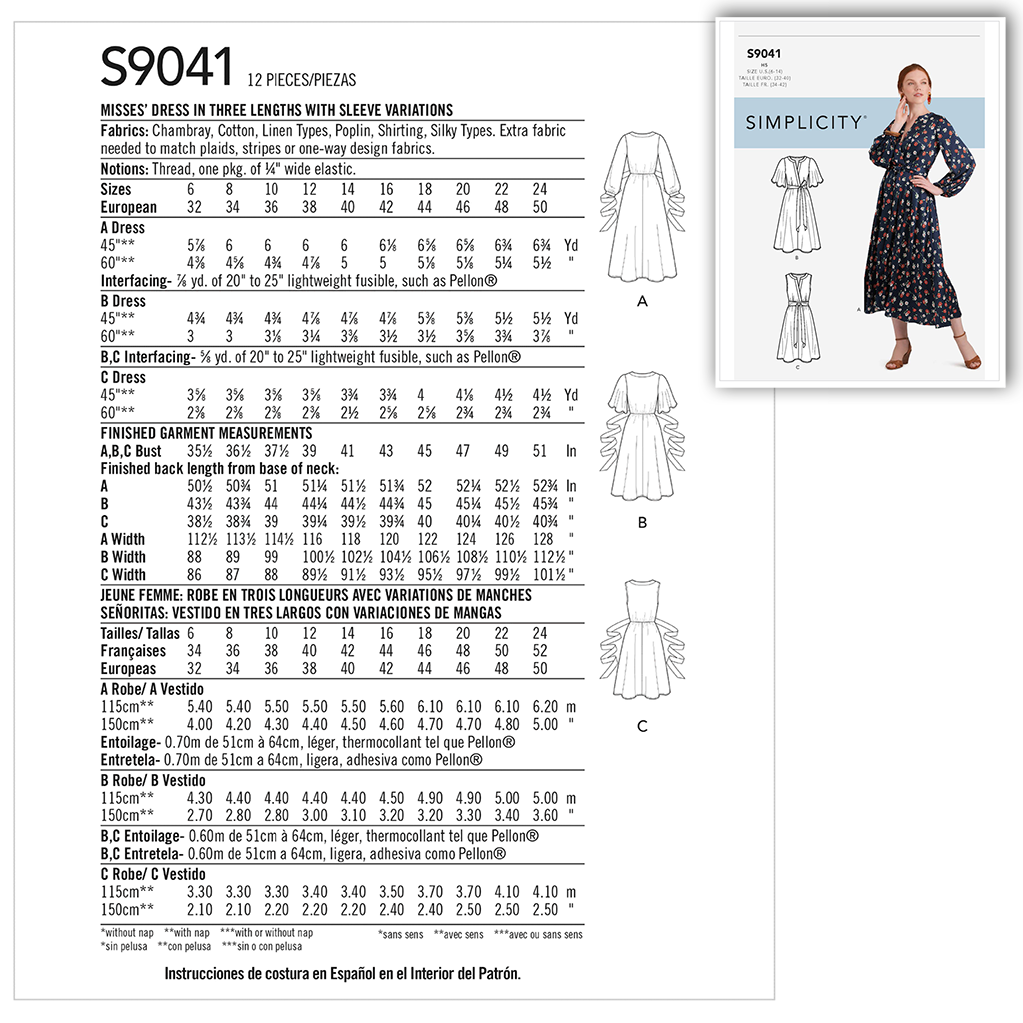 Pattern: Simplicity 9041 Dress SewBatik Pattern: Simplicity 9041 Dress SewBatik