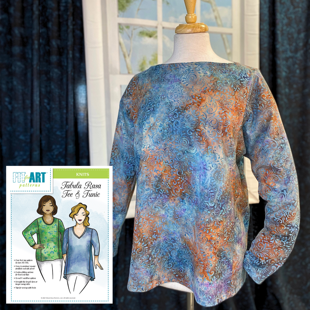 Garment Kit: Tabula Rasa Knit Top - Fit For Art – SewBatik
