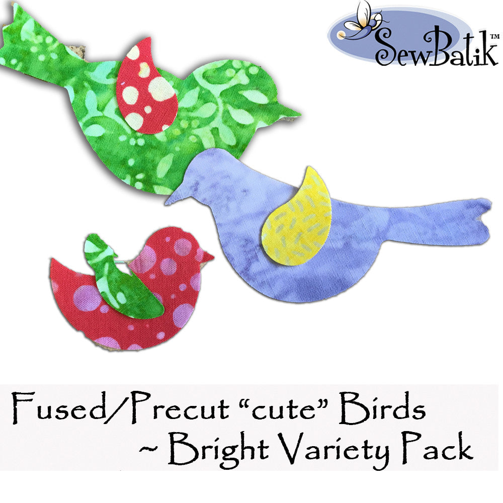 Birds - Precut and Fused
