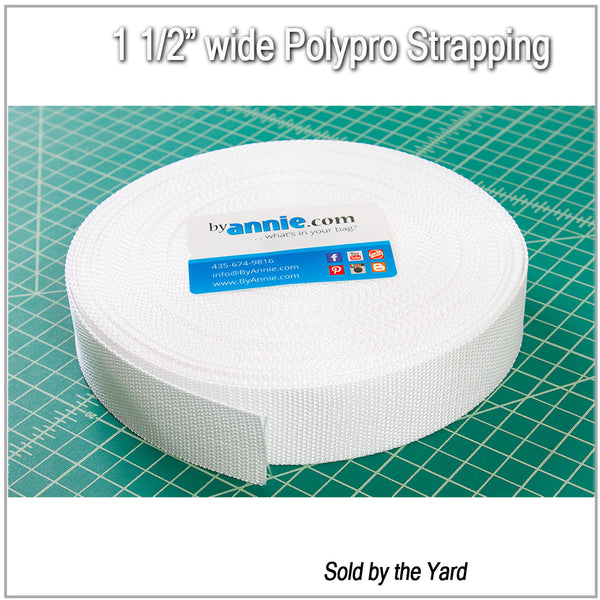 1 Polypro Purse Strapping - Raspberry