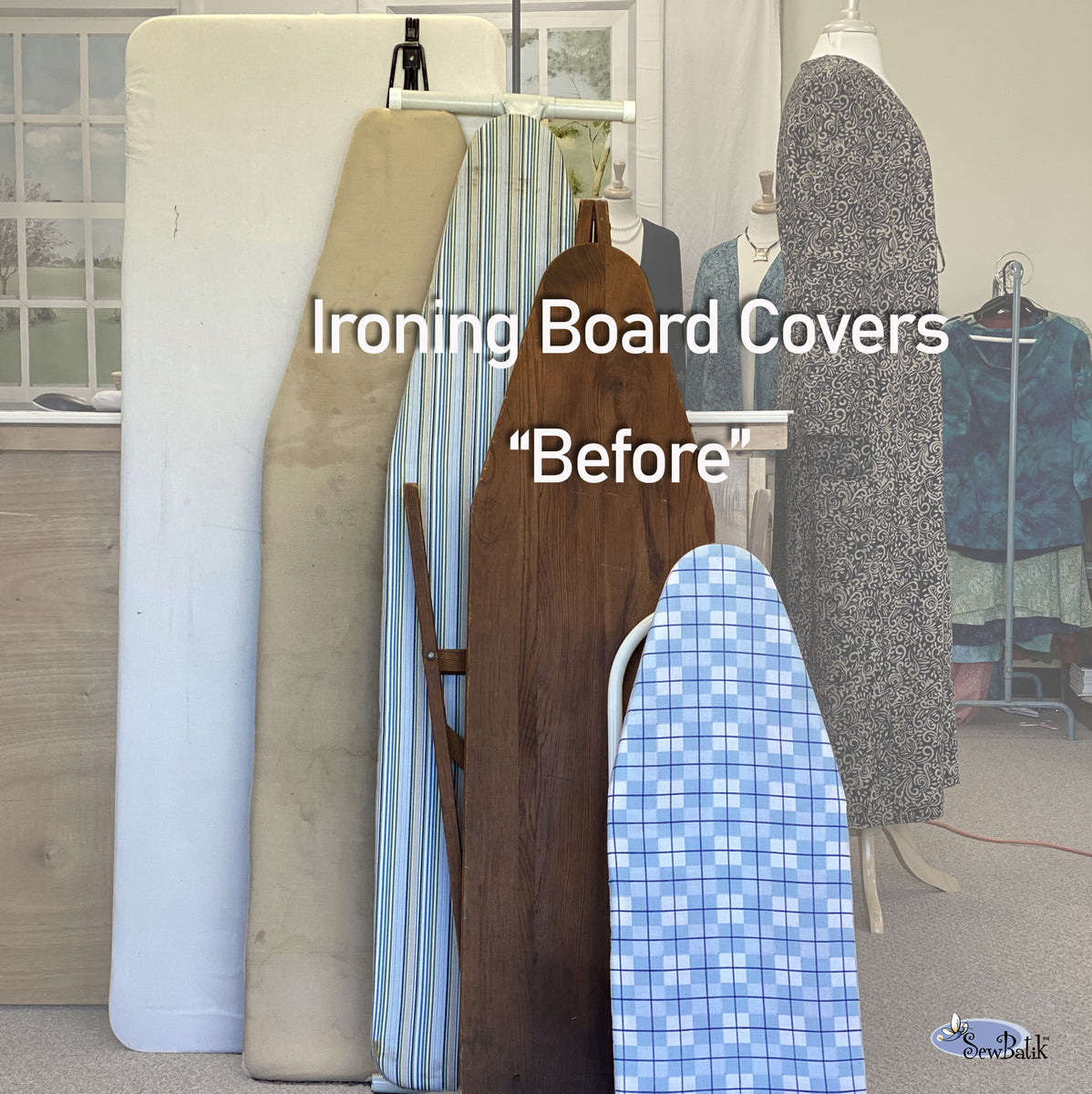 Ironing Board Cover Kit All Sizes SewBatik