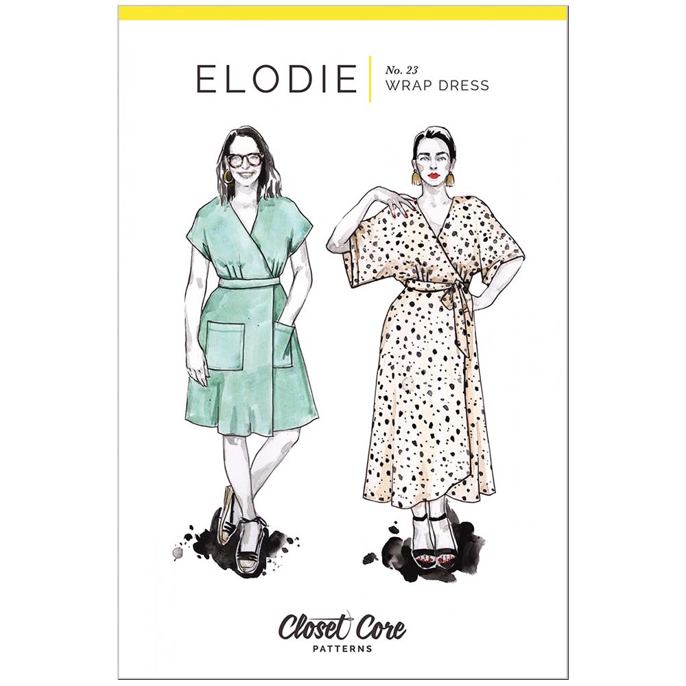 Pattern: Elodie Wrap Dress SewBatik Pattern: Elodie Wrap Dress SewBatik