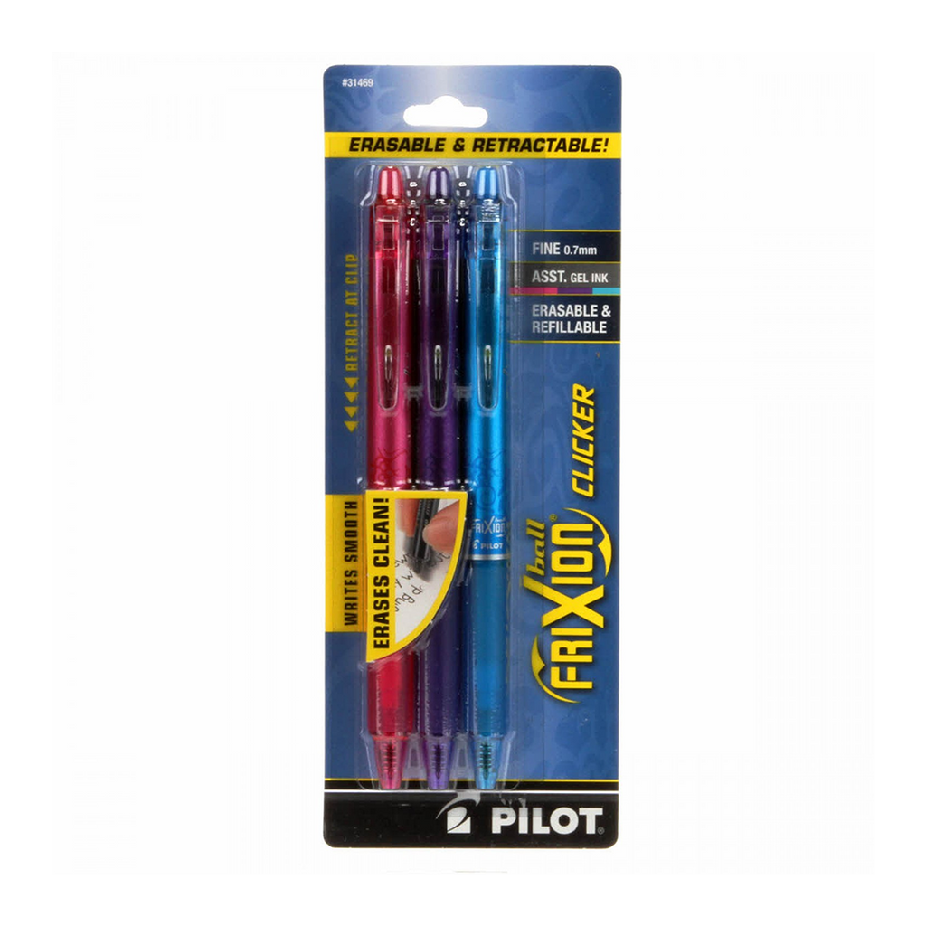 Pilot FriXion Gel Pen Fine Point Multi Color 31469 