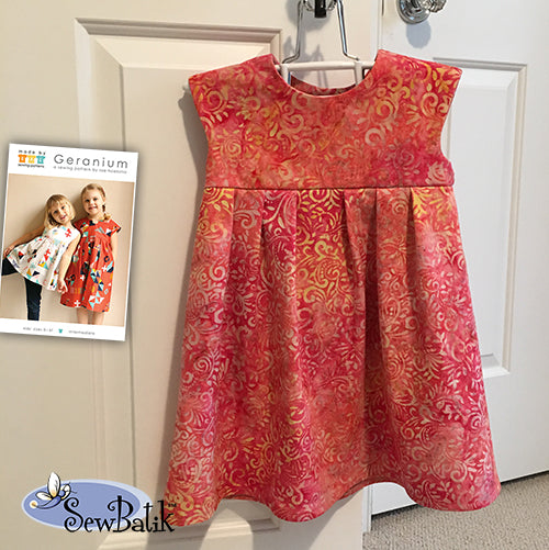 Geranium Quilt Pattern Pattern: Geranium – SewBatik