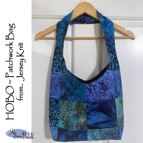 HOBO Patchwork Bag Kit - Blue