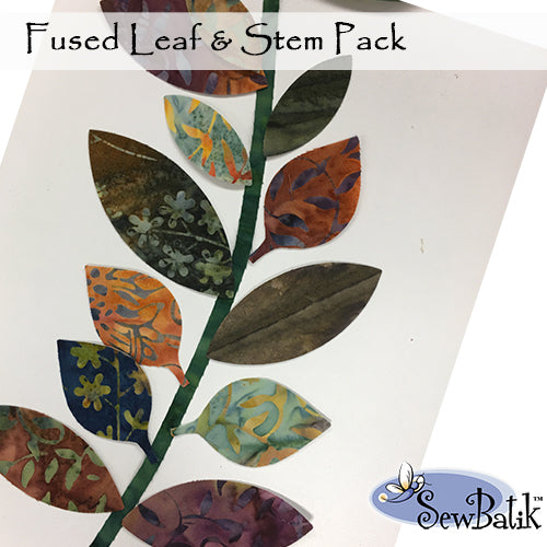 Leaf & Stems - Precut and Fused