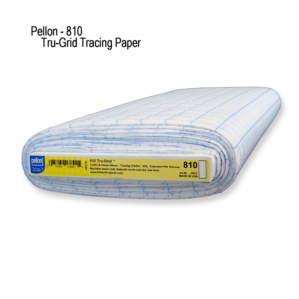 Pellon 810 TruGrid Tracing Paper (by the yard) SewBatik