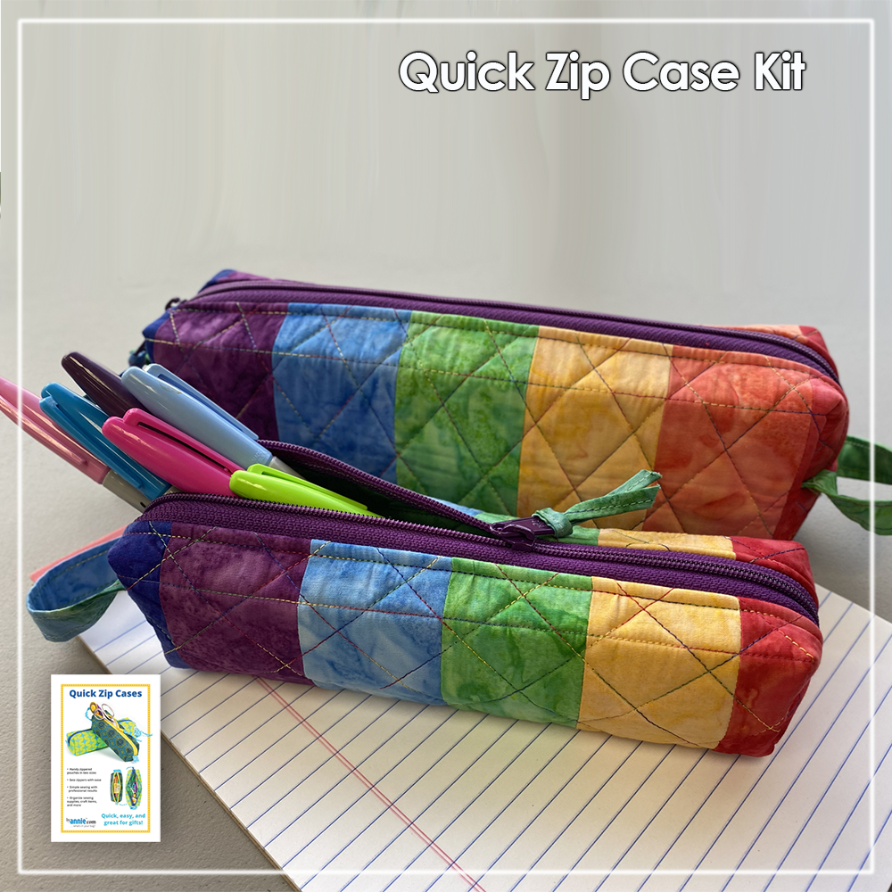 Quick Zip Case Project Kit – SewBatik