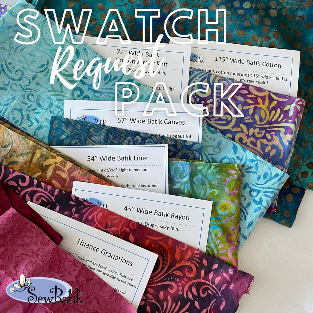 Swatch Request Selections SewBatik