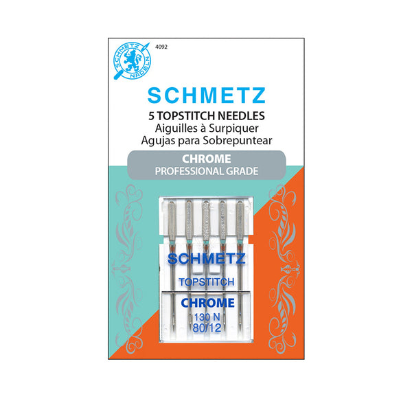 Schmetz Machine Topstitch Needles 80/12