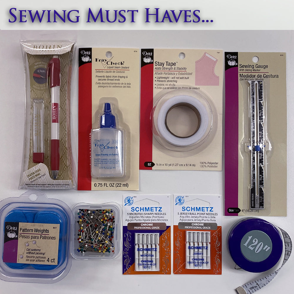 Sewing Must Haves – SewBatik