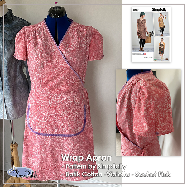 Fashion Duo: Wrap Dress Apron – SewBatik