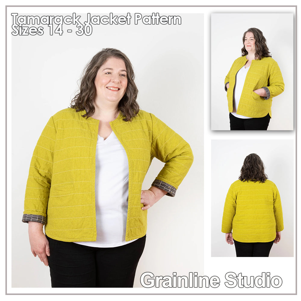 Pattern: Tamarack Jacket Sizes 14-30 – SewBatik