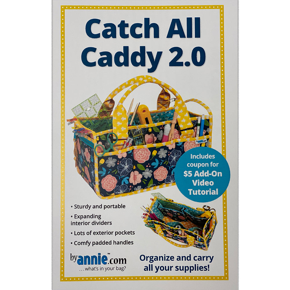 ByAnnie.com and Patterns By Annie - 'Catch All Caddy 2.0' is one