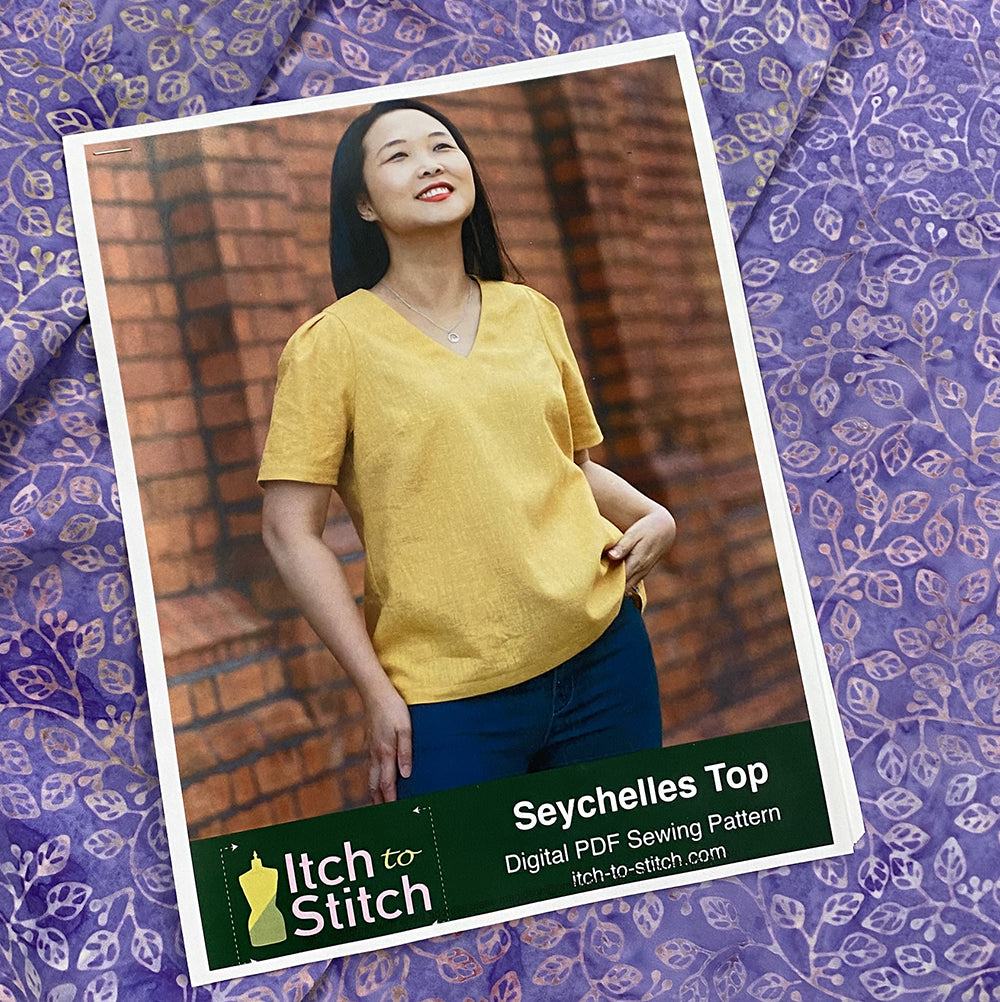 Fabric Pack: Seychelles Top by Itch To Stitch - Rayon – SewBatik
